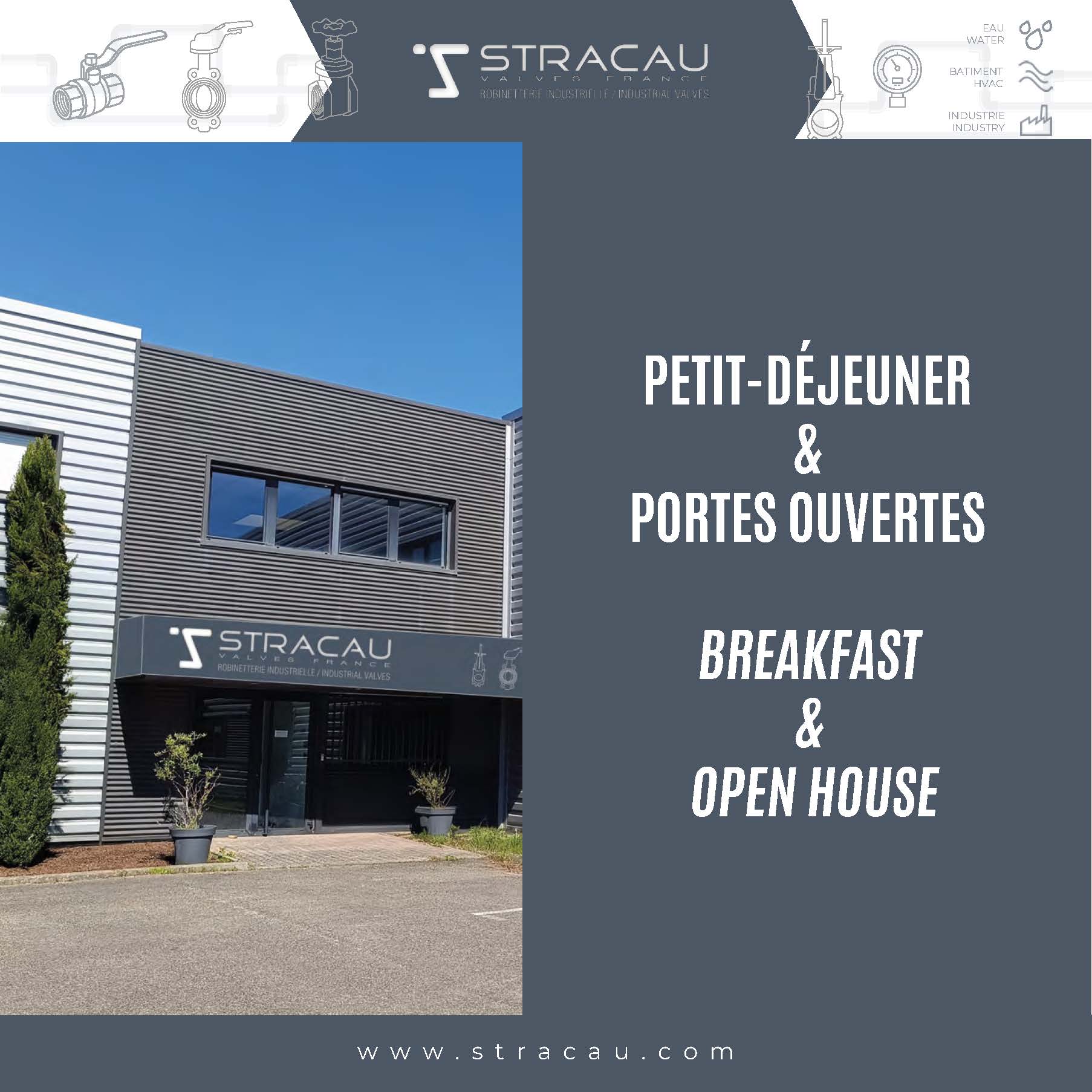 Petit-déjeuner & Portes ouvertes STRACAU – Pollutec Lyon 2025